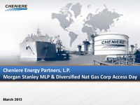 Morgan Stanley MLP & Diversified Nat Gas Corp Access Day